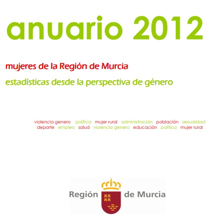 Mujeres de la Región de Murcia. Estadísticas desde la perspectiva de género: anuario 2012