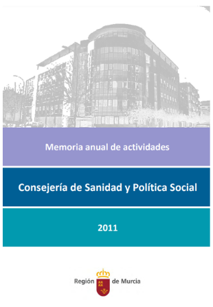 Memoria 2011 Consejería de Sanidad y Política Social