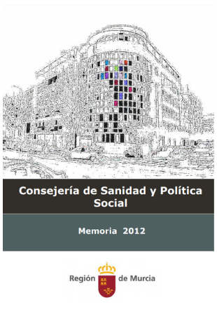 Memoria 2012 Consejería de Sanidad y Política Social