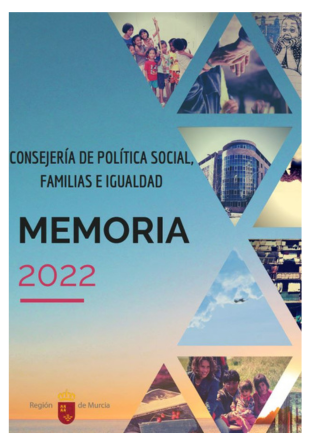 Memoria 2022 Consejería de Política Social, Familias e Igualdad