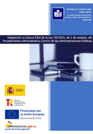 Adaptación a lectura fácil la Ley 39_2015 del Procedimiento Administrativo Común de las Administraciones Públicas