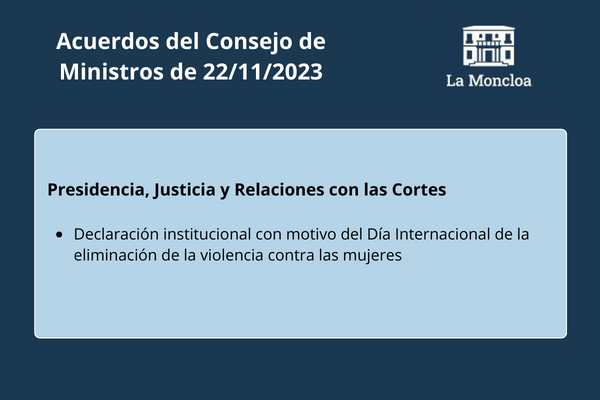 DECLARACIÓN INSTITUCIONAL CONMEMORACIÓN DEL DÍA 6 DE DICIEMBRE, DÍA DE LA CONSTITUCIÓN  ESPAÑOLA (2023)