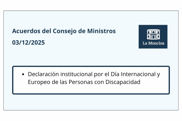 Acuerdos del Consejo de Ministros