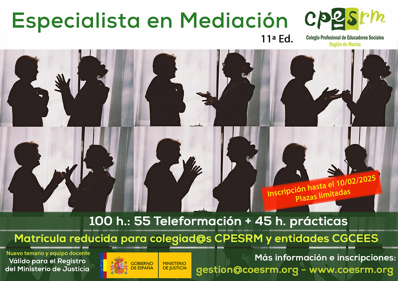 11ª Edición Curso Especialista en Mediación