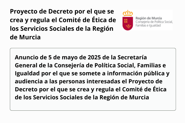 Comité de Ética de los Servicios Sociales