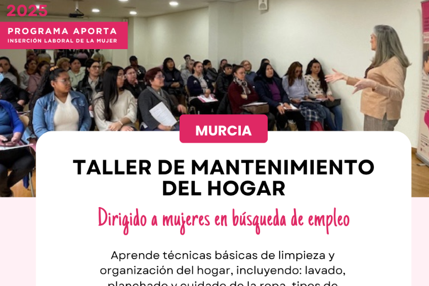 Taller de formación dirigido a mujeres
