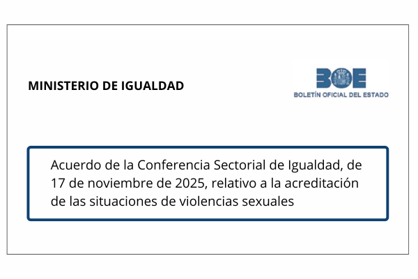 Acreditación de las situaciones de violencias sexuales