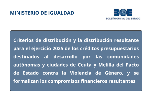 Pacto de Estado contra la Violencia de Género