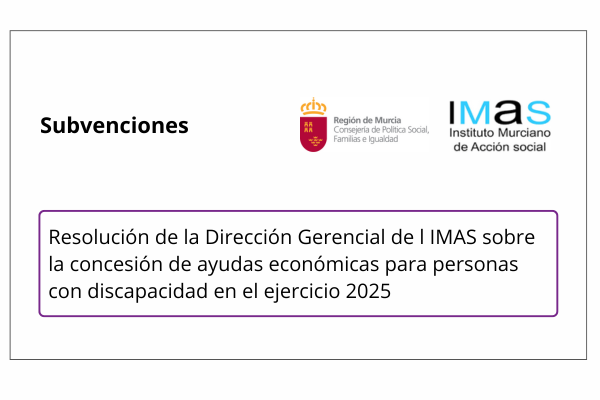 Ayudas individualizadas a personas con discapacidad