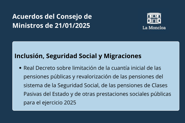 Acuerdos del Consejo de Ministros