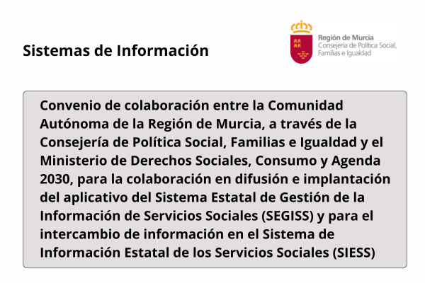 Sistemas de información SEGISS y SIESS