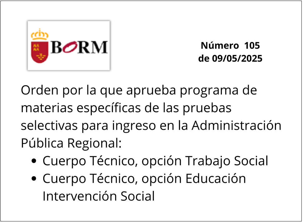 Temario pruebas selectivas