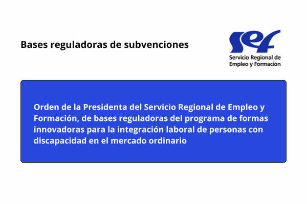 Ayudas y subvenciones. Bases reguladoras
