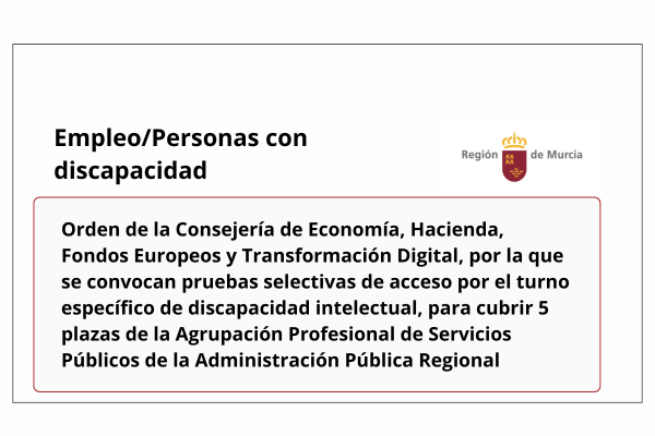 Empleo/Personas con discapacidad intelectual