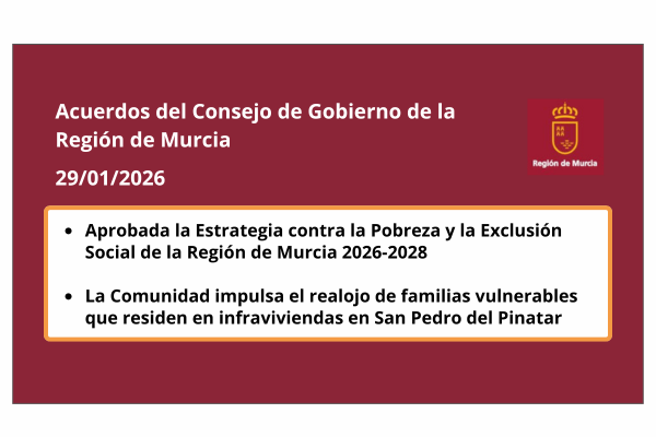Acuerdos del Consejo de Gobierno de 29/01/2026