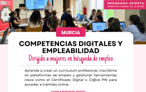 Programa Aporta. Inserción laboral de la mujer