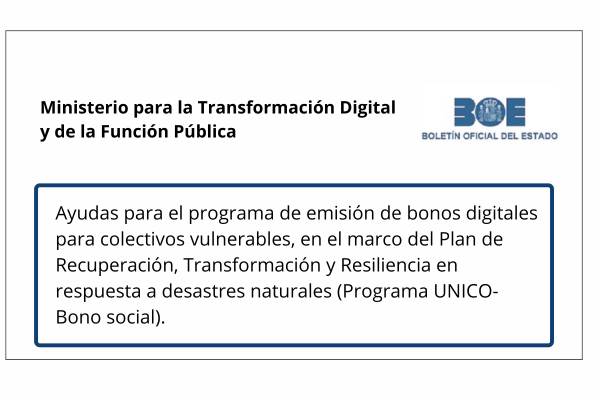 Bonos digitales
